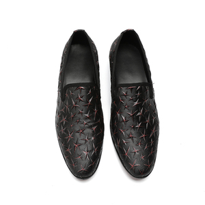 Chaussures pour hommes NA161 Black Star, marque de <span class=keywords><strong>luxe</strong></span>, chaussures en cuir décontractées, chaussures Oxford pour hommes, mocassins, chaussures italiennes pour hommes, chaussures plates - Product Image 5