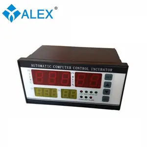Automático completo controlador de humedad temperatura de la incubadora del huevo incubadora