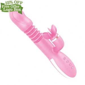 Nouveau Étanche Grand Forte Gode Multiples Fréquence Chauffage Auto Extensible Adulte <span class=keywords><strong>Sex</strong></span> Toys Vibrateur - Product Image 2