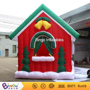 2017 decoración de navidad inflable santa grotto - Product Image 6