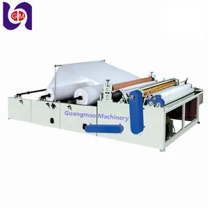 Hot bán tự động sử dụng mô máy tước rewinder đối với giấy máy cuộn