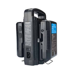 Kingma <span class=keywords><strong>cargador</strong></span> dual BP-2CH para BP-190W 150W BP-95WS <span class=keywords><strong>V</strong></span>-lock baterías para Sony VMount BP <span class=keywords><strong>cargador</strong></span> de batería - Product Image 1