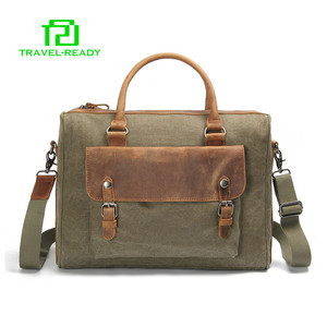 Venta caliente mejor marcas lienzo maletín <span class=keywords><strong>15</strong></span>.<span class=keywords><strong>6</strong></span> pulgadas bolsos del ordenador portátil en línea al por mayor - Product Image 1