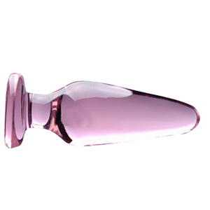 Erwachsenen-Sharing-Kristallpenis Vaginaler Rosa Transparenter Glas-<span class=keywords><strong>Dildo</strong></span> Analplug Butt <span class=keywords><strong>Plug</strong></span> - Product Image 6