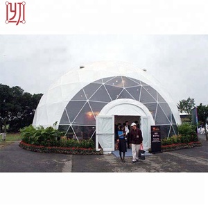 Guangzhou yijin 55 m transparente grande cúpula geodésica casa tienda - Product Image 5