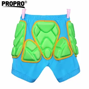 PROPRO 어린이 엉덩이 tailbone 패드 롤러 더비 스케이트 보드 스케이트 스쿠터 3D 보호 패딩 반바지