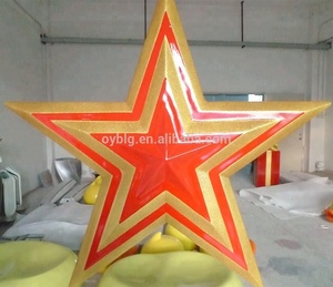 Big Size Fiberglass Decorative Ceiling <strong>Hanging</strong> <strong>Stars</strong> for Christmas Decoration - Product Image 2