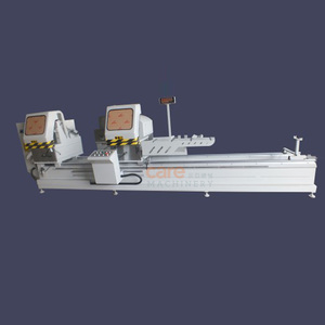 <span class=keywords><strong>CNC</strong></span> nhôm PVC hồ sơ hai đầu cắt cửa sổ máy làm cho sản xuất - Product Image 3