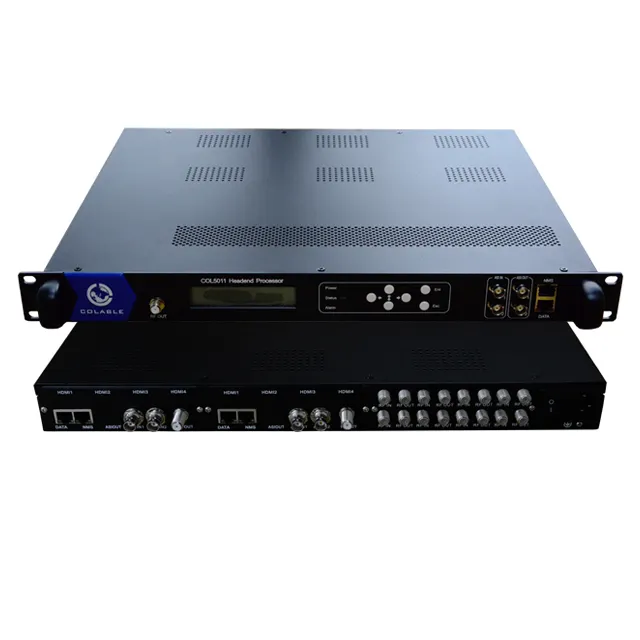 डिजिटल Headend मॉड्यूल डिवाइस HD DVB-S2 IP करने के लिए/आरएफ एनकोडर न्यूनाधिक COL5011
