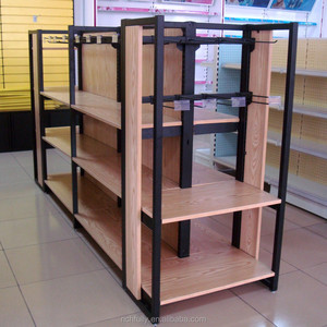 Kệ Siêu Thị Khung Gỗ Và Thép Sản Phẩm Mới 2016 - Product Image 2