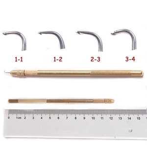 Alileader saç dokuma tığ kanca dantel dantel peruk yapımı için havalandırma iğneleri - Product Image 5