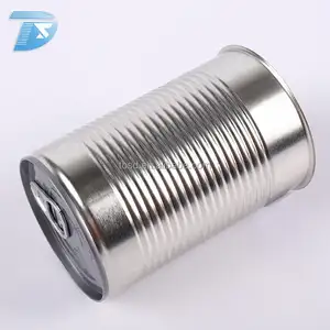 Trung Quốc Sản Xuất Kim Loại Sardine Lon Container Cá Ngừ Có Thể Kích Thước Bao Bì Vòng Kéo Lon Thiếc Với Một Vòng