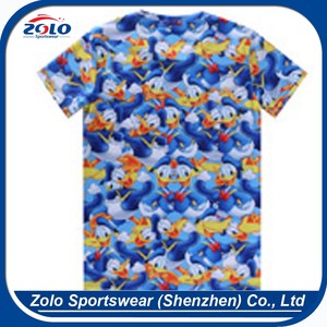 Popular y el más nuevo color mezclado niños popular nuevo diseño <span class=keywords><strong>de</strong></span> <span class=keywords><strong>la</strong></span> camiseta - Product Image 3