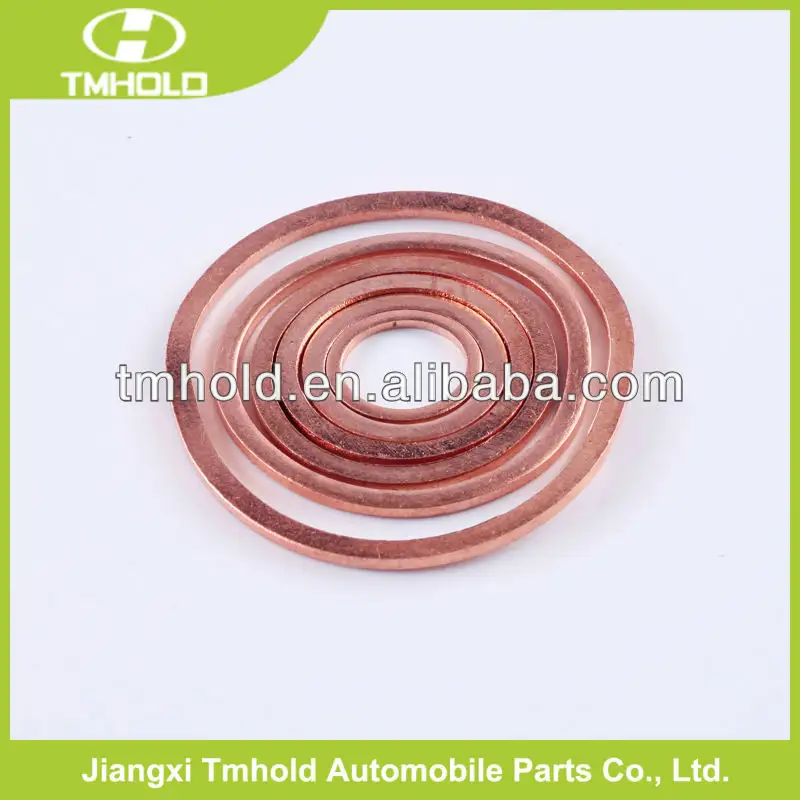 Copper Flat Gasket,conical washer taper,copper washer in washers