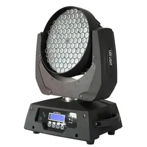 Guangzhouo 108x3w moving head wash zoom / 108 3w rgbw led moving head