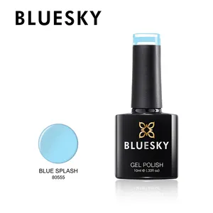 New Cyan màu xanh Nail Gel Polish bán buôn Nail Nguồn cung cấp UV Gel cho Nail Salon sản phẩm