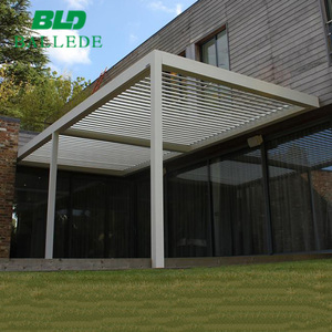 Verstellbarer Pavillon mit 2,5mx4m Terrasse und Seitenteilen - Product Image 3