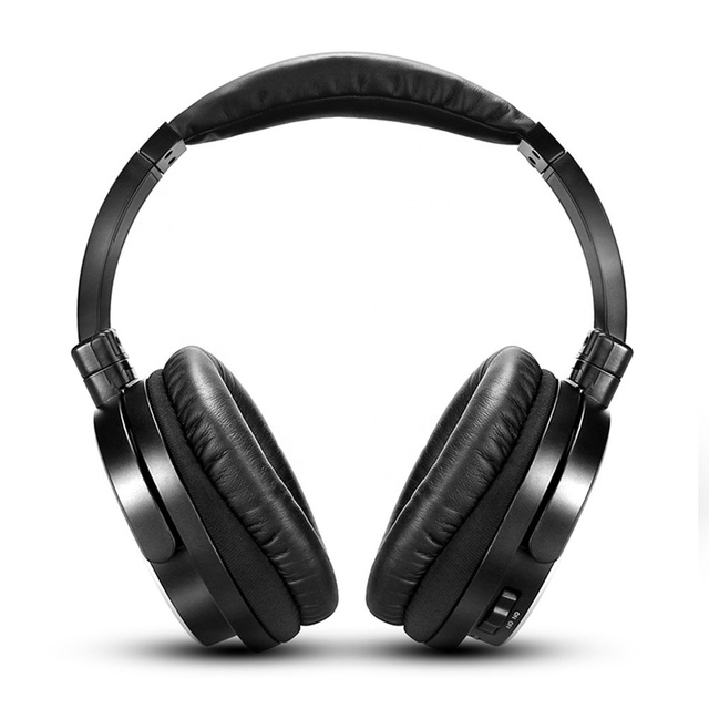 Active Noise Cancelling Headset, Wired HiFi With Mic Over-Ear Noise Isolation Headphone