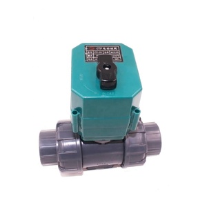 Motorisierte antrieb BSP NPT elektrische ball ventil 2 weg 3 weg edelstahl PVC elektrische 3 weg automatische ventil - Product Image 4
