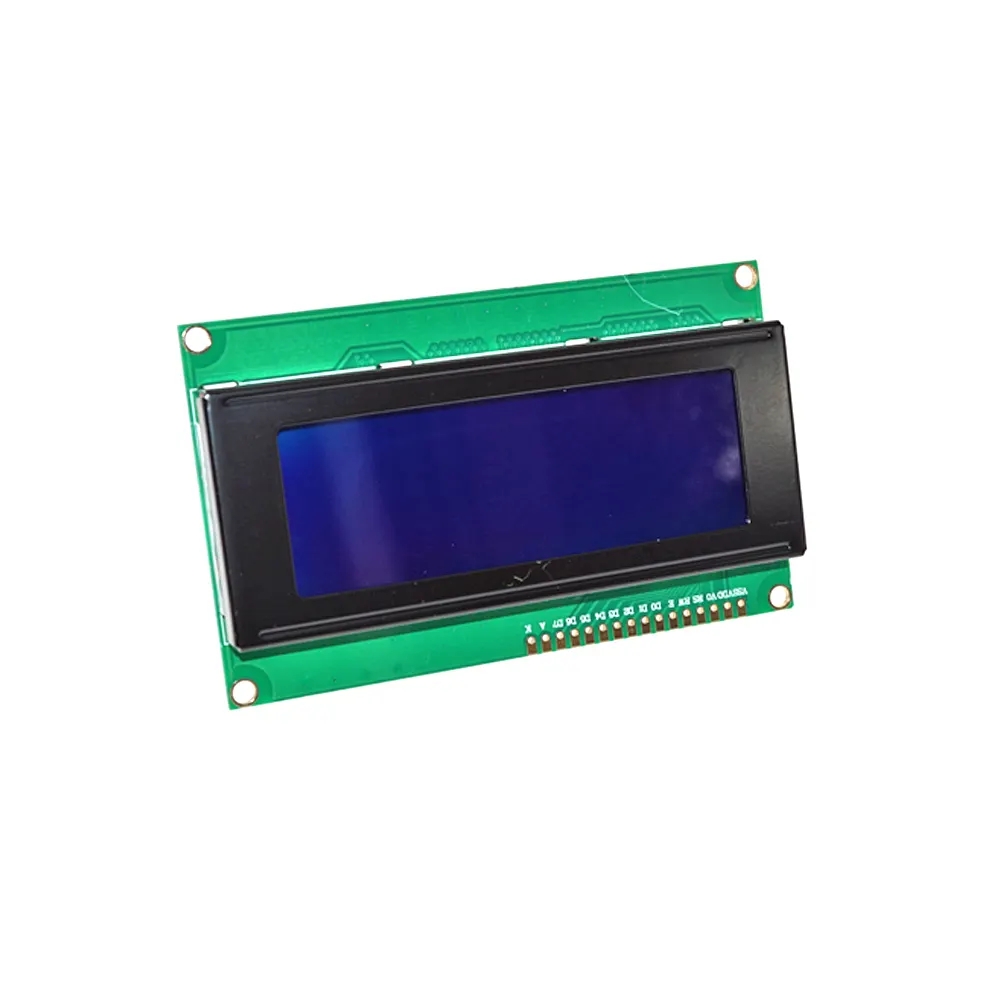 Mô Đun Hiển Thị LCD Ký Tự 2004A 20X4 5V Bộ Điều Khiển SPLC780 Đèn Nền Màu Xanh
