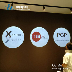 Bật Lửa Máy Chiếu Sàn <span class=keywords><strong>Gobo</strong></span> Logo Quảng Cáo Xoay 15W Led - Product Image 4