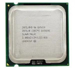 英特尔酷睿 2 Extreme QX9650 3.0 GHz 12 M 1333FSB SLAN3 SLAWN LGA775 CPU 处理器