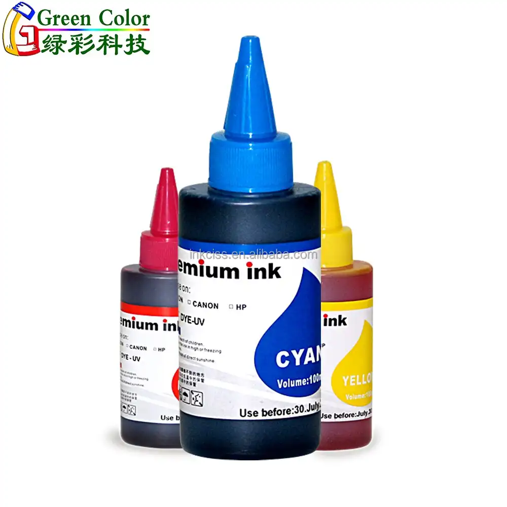 Generische Nachfüll-UV-Farbstoff-Tinten flasche für Ep/Can/HP-Drucker