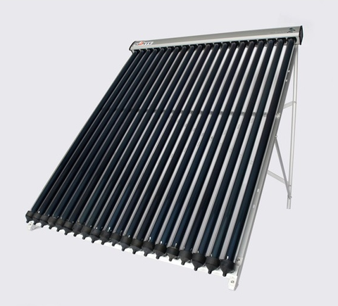 New Heat Pipe Vacuum Tube Solar Collector With Special Inlet and Outlet China
