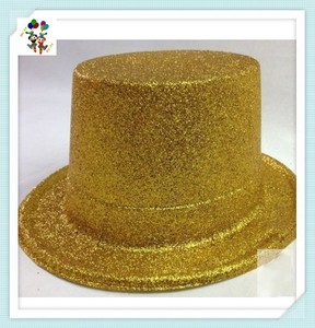 Déguisement <span class=keywords><strong>de</strong></span> fête HPC-0206, chapeaux en <span class=keywords><strong>plastique</strong></span> à paillettes - Product Image 4