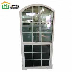 Cửa Sổ Treo Đơn Hình Cung Đôi Lớn Của Mỹ Chất Lượng Hàng Đầu Với Thiết Kế Vỉ Nướng Kính Điện Tử Thấp - Product Image 3