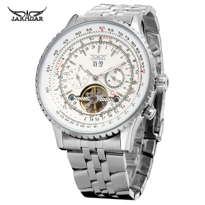 JARAGAR-Reloj de pulsera para hombre, de lujo, automático, mecánico, Tourbillon, masculino - Product Image 5