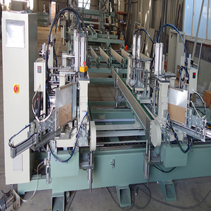 Bốn điểm góc hàn PVC cửa sổ nhựa máy làm với PLC như thành phần cốt lõi - Product Image 3