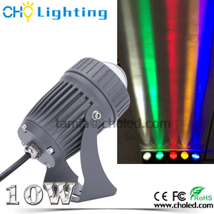 10W Extérieur Longue Portée Haute Spot Faisceau Lumière Étanche IP65 <span class=keywords><strong>Jardin</strong></span> Led Lampe Projecteur Étroit - Product Image 4