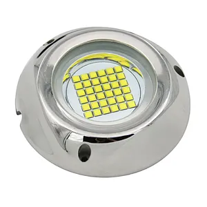 Led ภายใต้น้ำไฟตกปลา IP68 led เรือใต้น้ำเรือแสง 108 วัตต์/12 v marine light