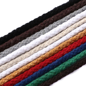 Venta al por mayor cuerda <span class=keywords><strong>de</strong></span> algodón trenzada cuerda <span class=keywords><strong>de</strong></span> algodón trenzado con fuerte orgánico - Product Image 1