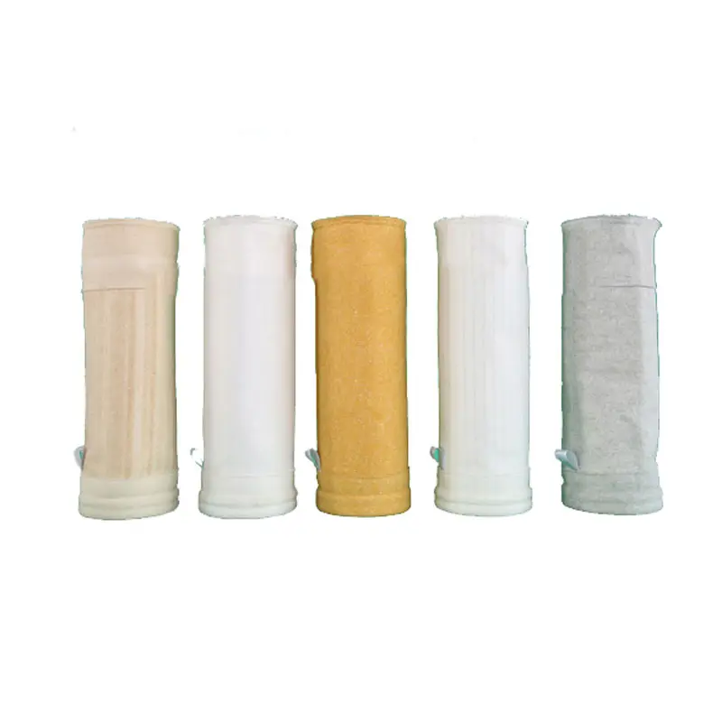 Industrial High Temperature Non-woven Aramid baghouse/Meta aramid Dust collector Filter Bags