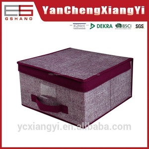 Como <span class=keywords><strong>ropa</strong></span> <span class=keywords><strong>de</strong></span> tela no tejida japonés pro- medio ambiente misceláneas <span class=keywords><strong>de</strong></span> color caja <span class=keywords><strong>de</strong></span> almacenamiento para los zapatos <span class=keywords><strong>nike</strong></span> - Product Image 1
