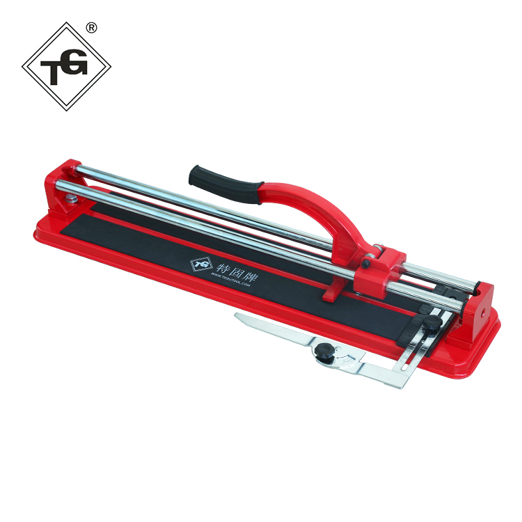24 Inch / 600mm Manual Tile Cutter - Professional Tool For Porcelain & Ceramic Tiles With Balancing Bracket & Ruler