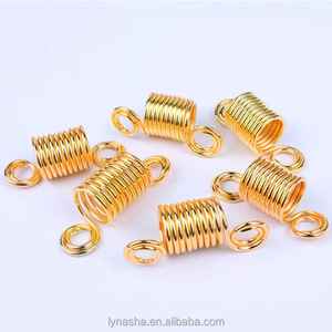 2018 nuevo de oro y plata de metal de tubo anillo dreadlock cuentas pelo cuentas <span class=keywords><strong>para</strong></span> <span class=keywords><strong>rastas</strong></span> ajustable trenza de pelo brazalete clips - Product Image 5
