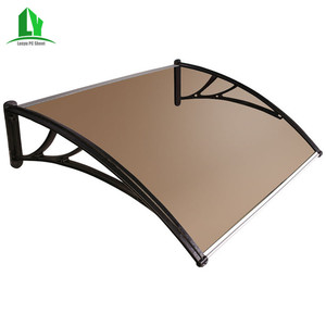 Auvent de pluie extérieur en polycarbonate pour fenêtre, abri de jardin contre la pluie - Product Image 1