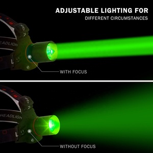 Faro de caza con zoom de alta potencia, resistente al agua, rojo y verde, oferta de <span class=keywords><strong>Amazon</strong></span> - Product Image 2