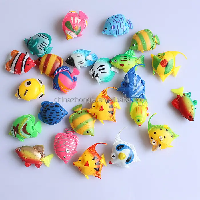 Aquarium artifical decorative floating plastic fish toy