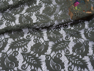 De gama alta de mano de obra fina elegante <span class=keywords><strong>tul</strong></span> de malla bordado de <span class=keywords><strong>tela</strong></span> de encaje de la boda - Product Image 3