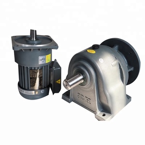 CV-18-100-3 수직 3 비율 18 샤프트 500rpm 속도 감속기가있는 헬리컬 <span class=keywords><strong>AC</strong></span> 기어 모터 - Product Image 5
