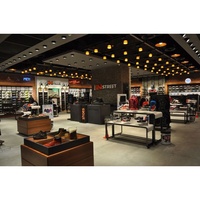 LUX Vêtements de couleur personnalisés Mobilier de magasin d'affichage sportif avec garantie de 5 ans et capacité de plus de 500 magasins
