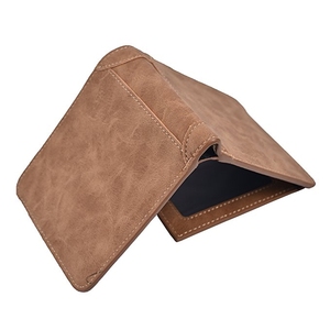 Mens Vintage <strong>Trifold</strong> <strong>Wallets</strong> RFID Blocking Leather Credit Card Holder <strong>Wallet</strong> - Product Image 2