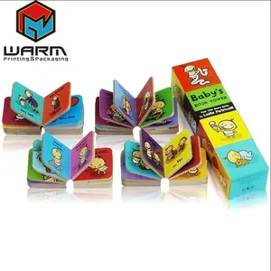 Guangzhou book printing vender hard cover children board book printing services