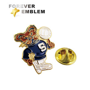 Faible MOQ Souple Personnalisé Émail Épinglettes de <span class=keywords><strong>Tigre</strong></span> Émail Broches Animaux Pin Badge - Product Image 1