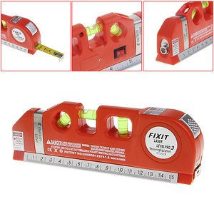 Niveau laser 3 lignes laser professionnel Horizon vertical 5.5m règle mesure polyvalente level-lv03 bulles règle - Product Image 3