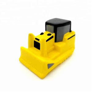 Bulldozer, chariot élévateur, tracteur anti-stress en mousse PU avec logo personnalisé, <span class=keywords><strong>boule</strong></span> anti-stress bulldozer, chariot élévateur, tracteur - Product Image 3